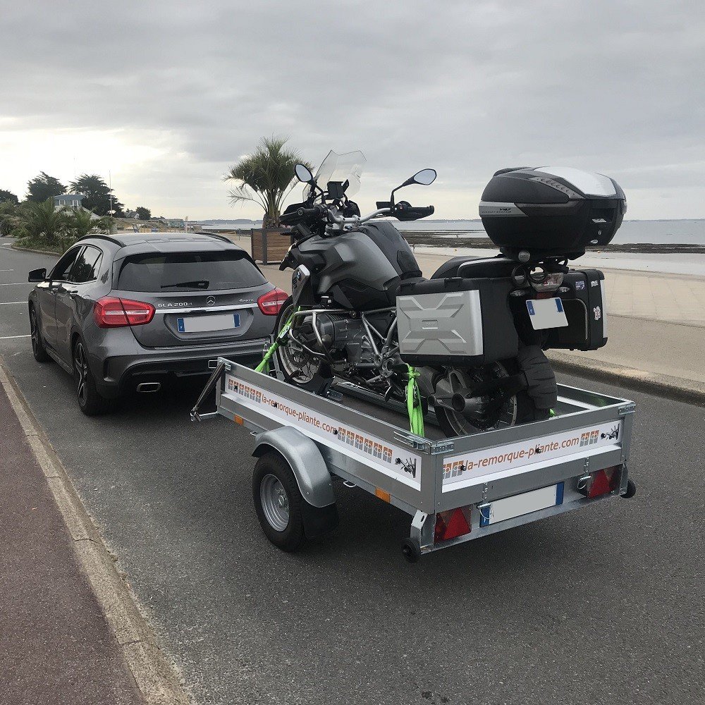 Remorque porte moto