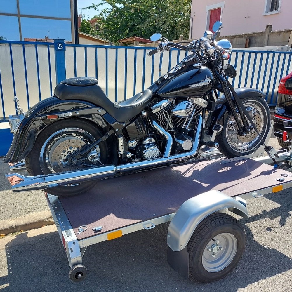Remorque porte moto