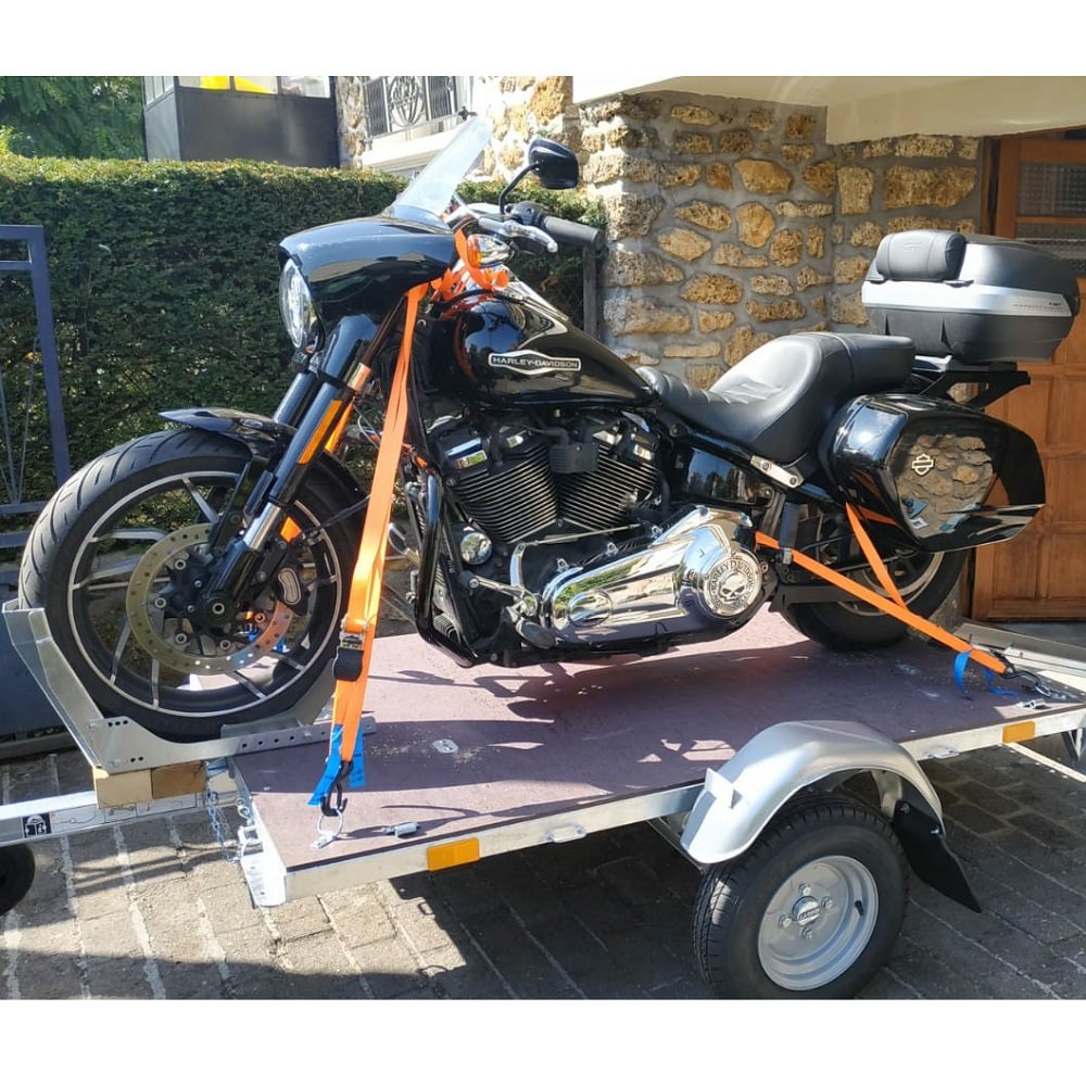Remorque porte moto