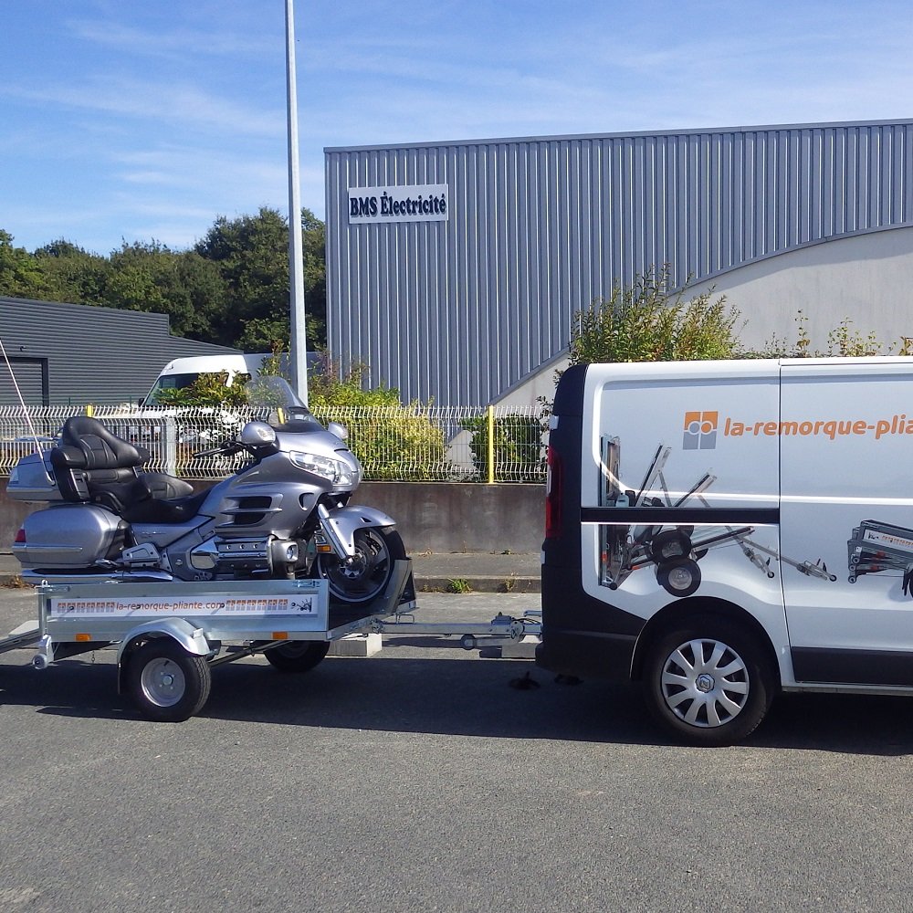 Remorque porte moto