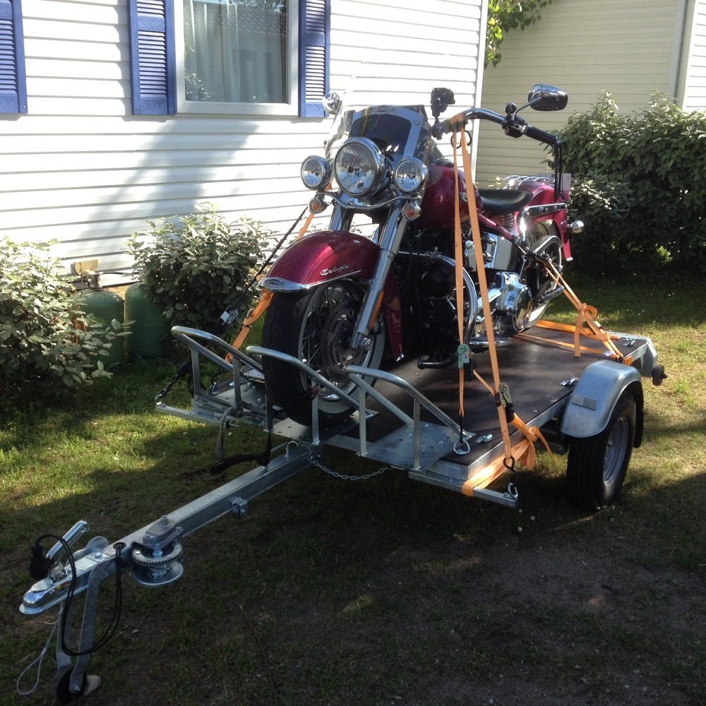 Remorque porte moto
