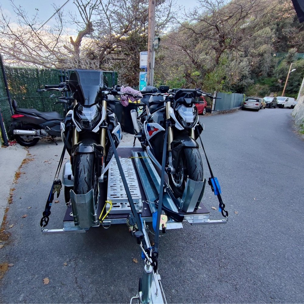 Remorque porte moto