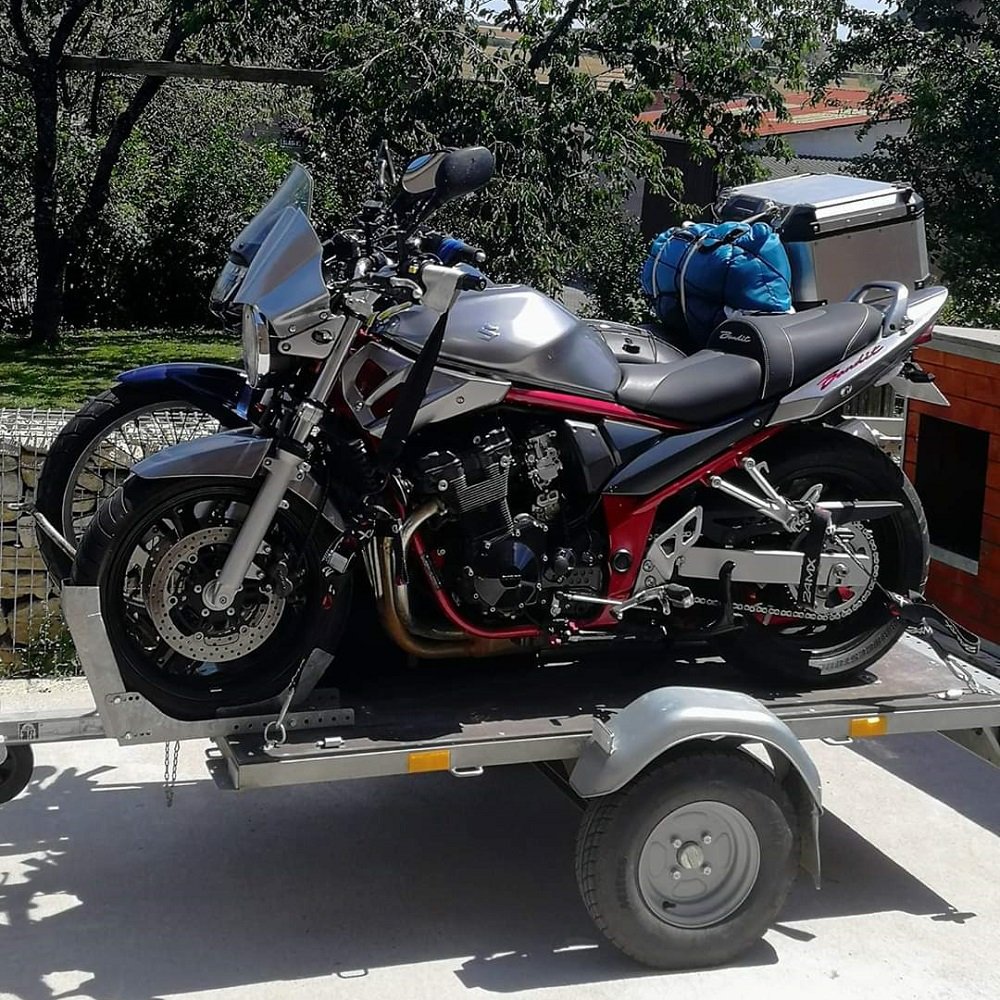 Remorque porte moto