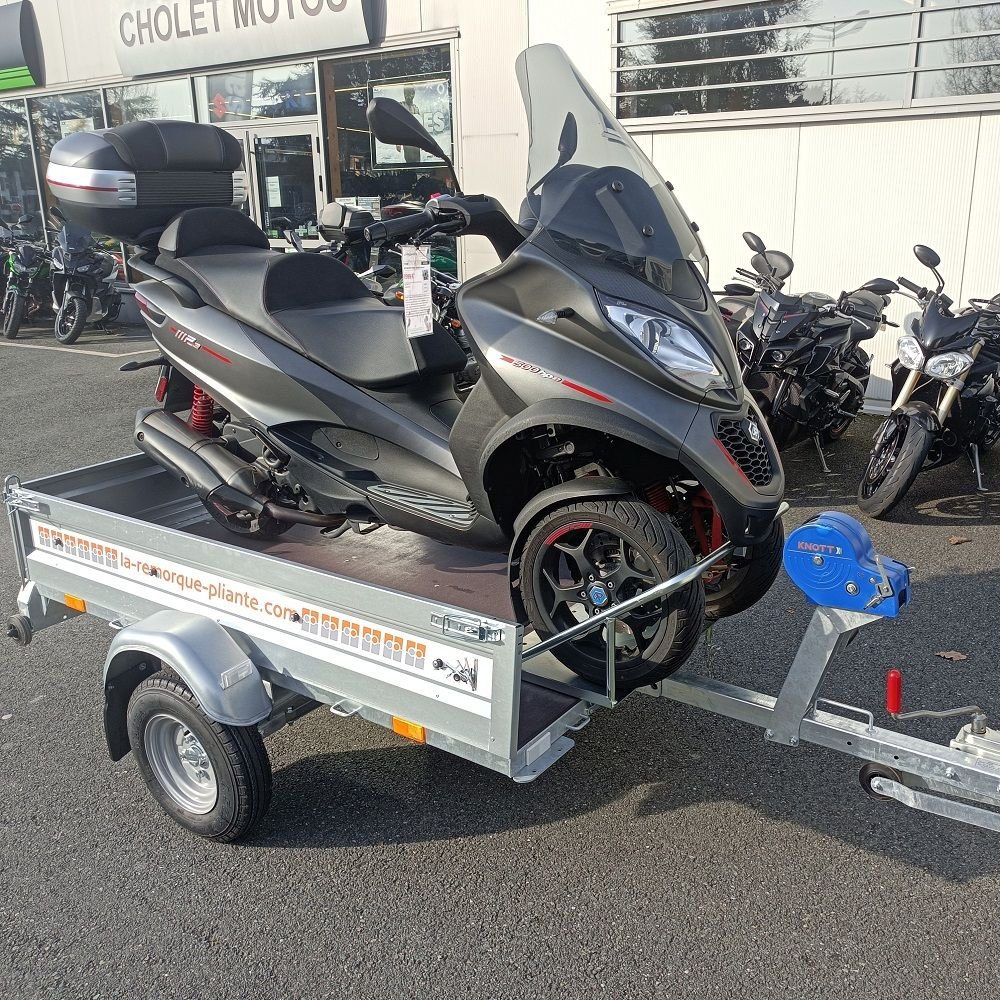 Remorque porte scooter 3 roues
