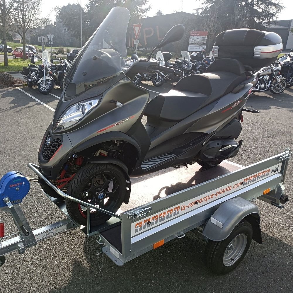 Remorque porte scooter 3 roues