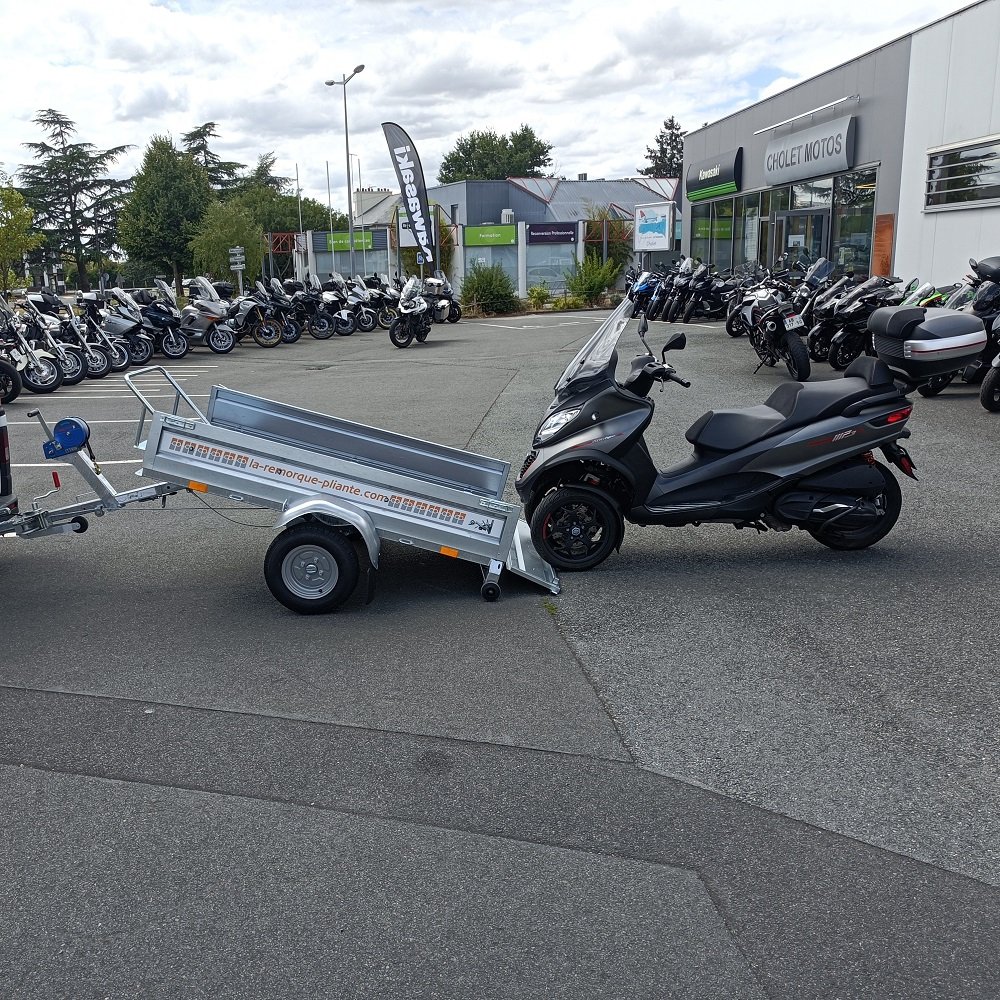 Remorque porte scooter 3 roues