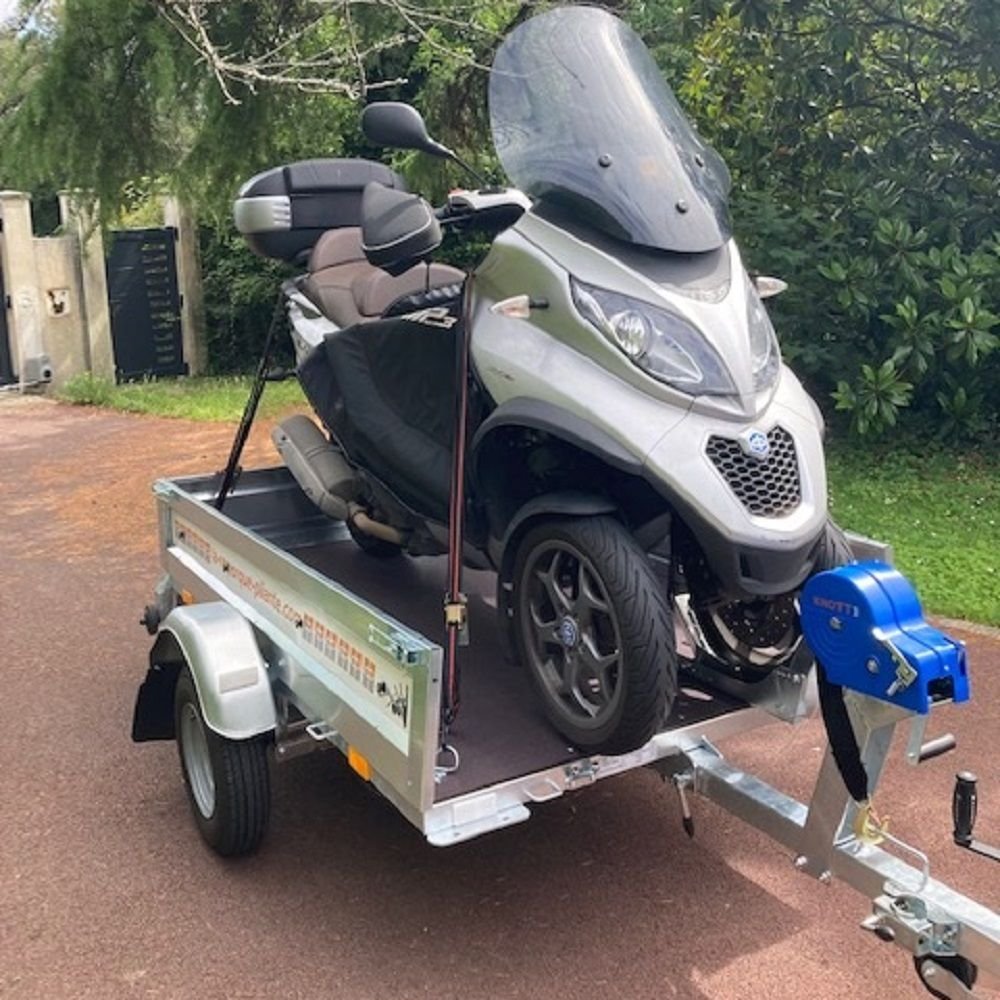 Remorque porte scooter 3 roues